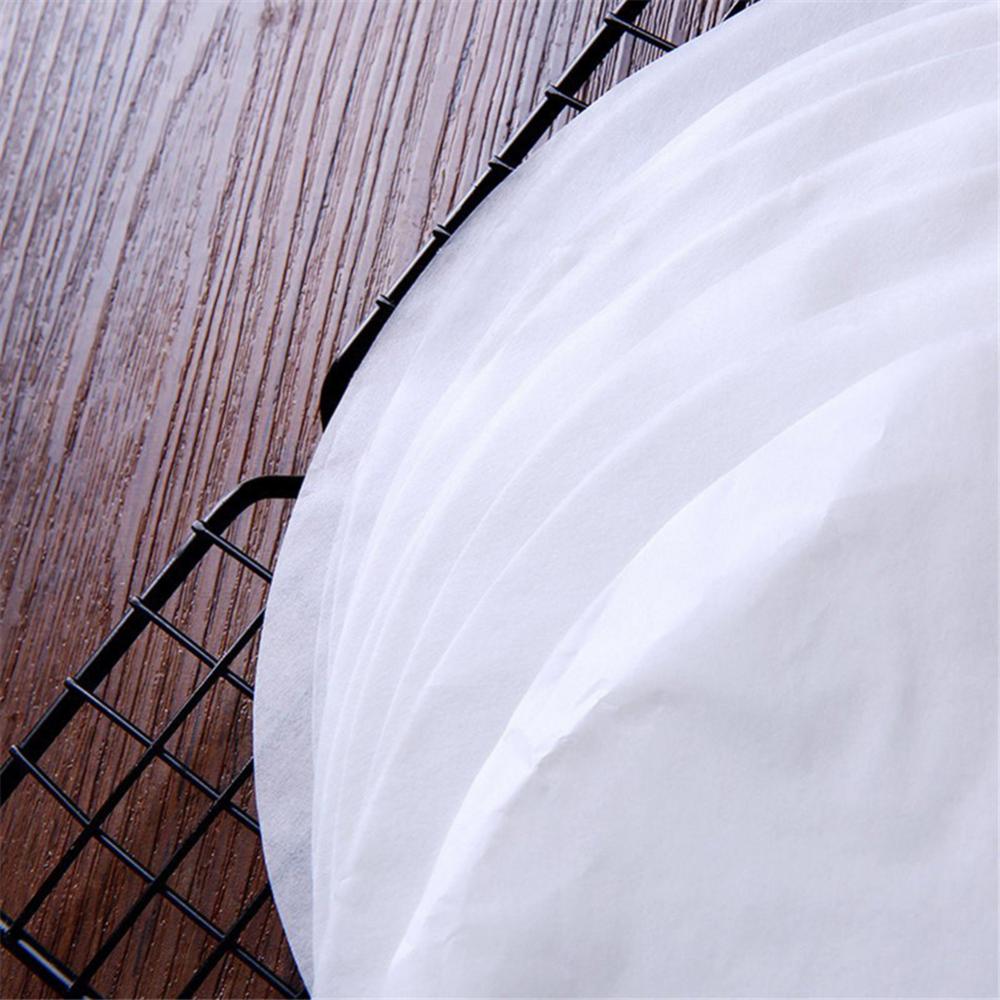 100pcs Round Baking Paper Circle Parchment Paper Liner BBQ Oven Patty Hamburger Paper Cake Non-Stick Baking paper Tools