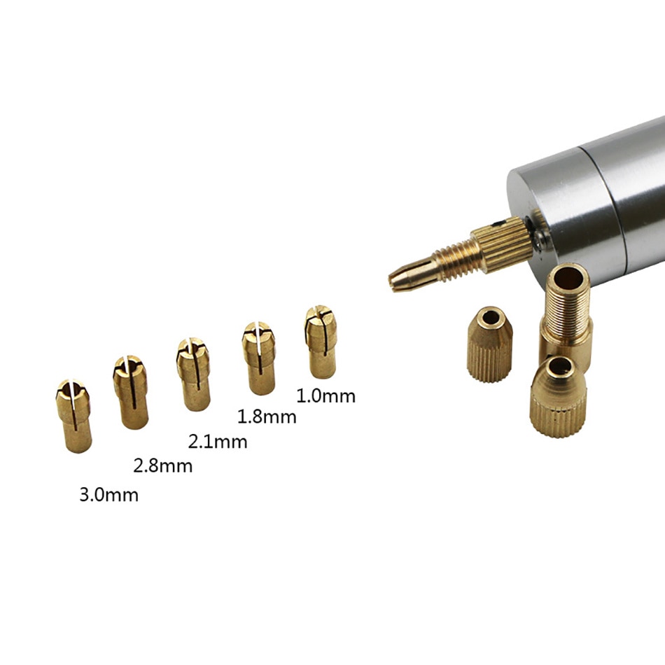 5V Small Electric Drill Portable Precision Punching USB Chainsaw Carving Polishing Tool Power Accessories