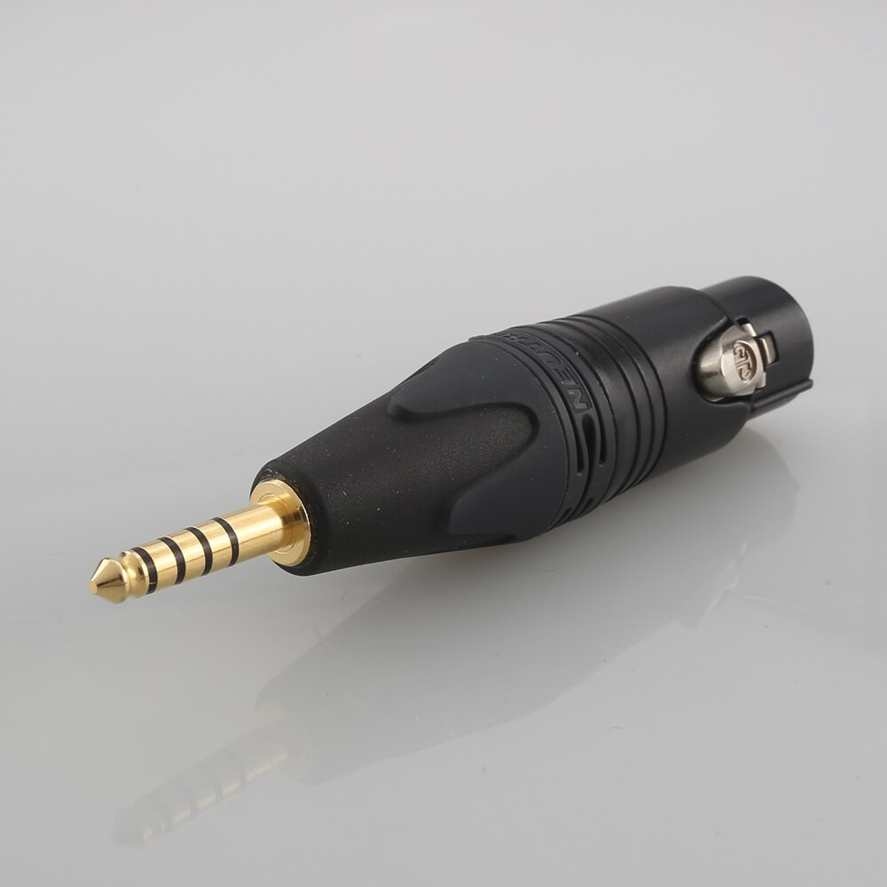 Neutrik 4 Pin Xlr Female Naar 4.4Mm Evenwichtige Mannelijke Vergulde Adapter Man Vrouw Plug