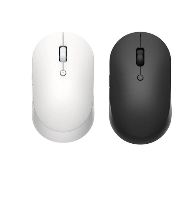 Originele Xiaomi Draadloze Dual-Mode Muis Stille Ergonomische Bluetooth Usb Zijknoppen Portable Mini Draadloze Muizen Voor Laptop
