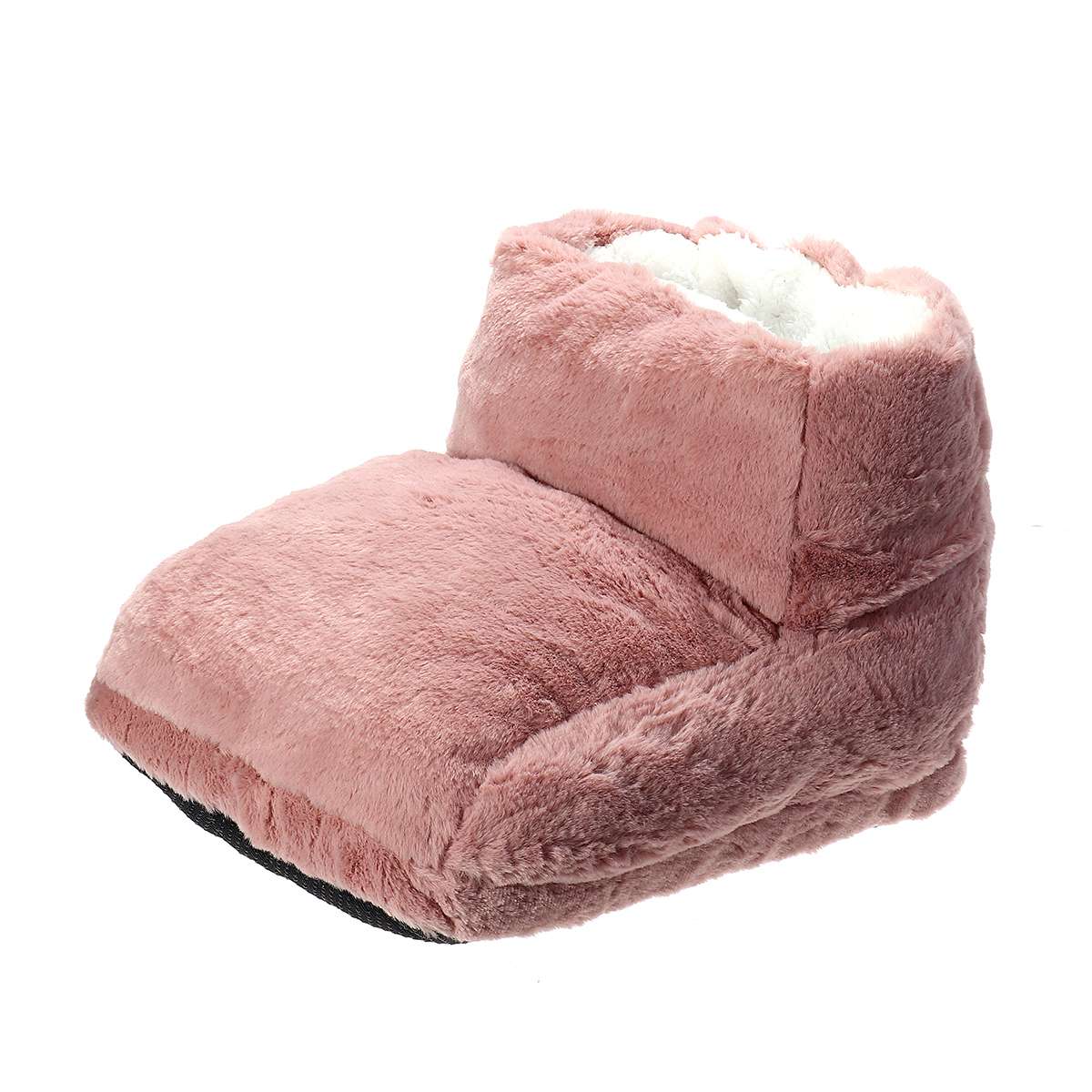 Calentador de pies eléctrico, 5V, 8W, calentador de pies eléctrico, calefacción, confort, cojín de ante polar, lavable, ajustes de Control: Rosa