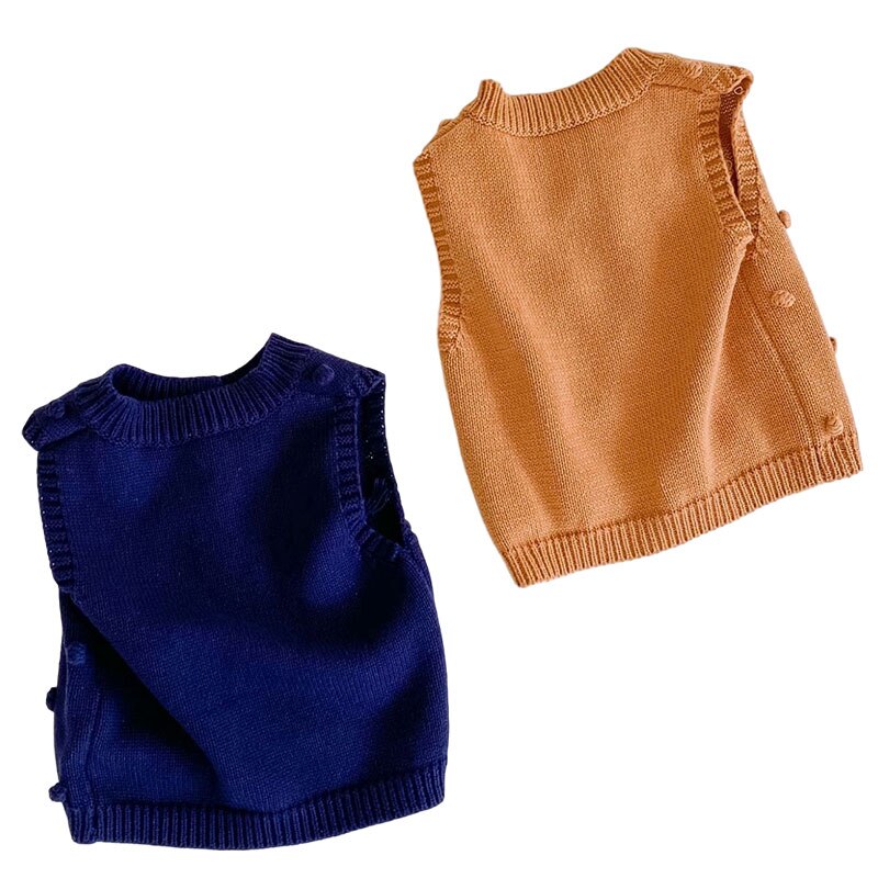 Baby Weste Mantel Handgemachte Ball Baby Mädchen Jungen Kleidung Herbst Kleinkind Mädchen Jungen Oberbekleidung Kleinkind Baby Strickjacke Mäntel 1PC