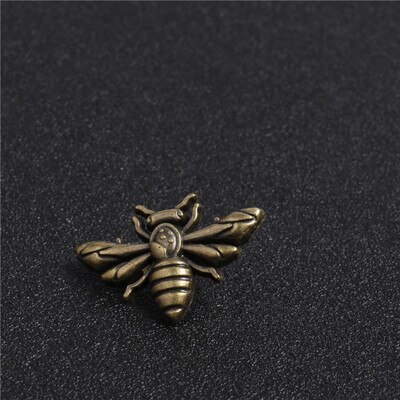 Vintage metalen insecten broche speld bij/bloem/vliegtuig/kerst hert broches voor dames kleding heren pakken sieraden maken benodigdheden: N