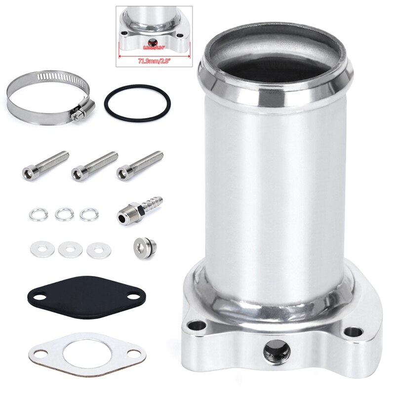 Exhaust Valve Removal Tube EGR Delete Kit Exhaust Gas Recirculation Valve Tool for- Beetle Golf Jetta 1.9L L4