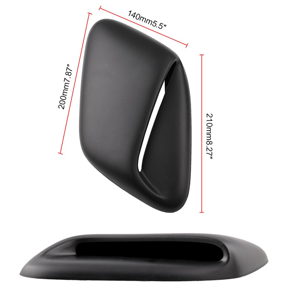 Hood Vent FRP Black Induction Scoop for Impreza GC8 STi 2.5RS