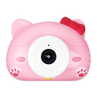 1 sztuk dzieci Słodki kreskówka bańka aparat fotograficzny Kot zwierząt automatyczne bańka odkurzacz zabawki bańka prezenty dla dzieci i dziewcząt: różowy