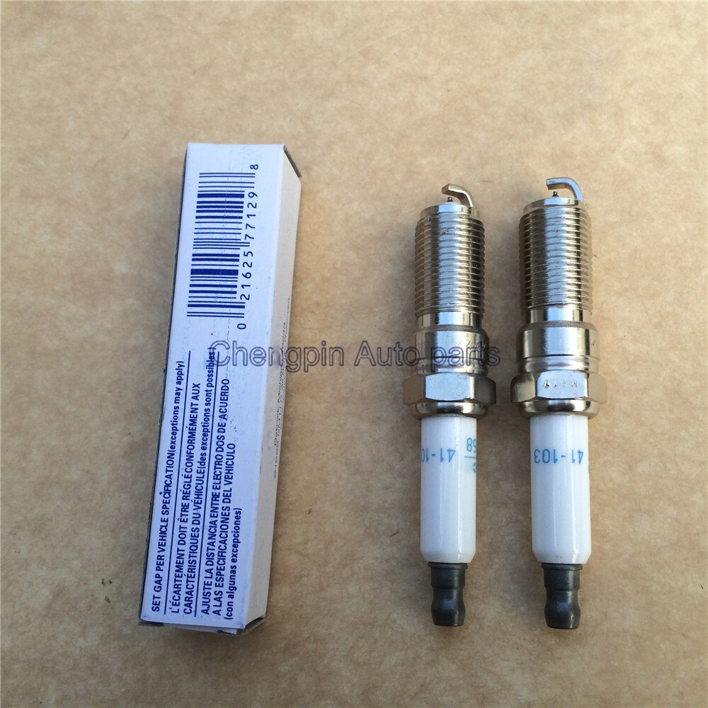 Bougie d'allumage d'origine Iridium OEM | Bougie de voiture #12625058 41-103, pour Chevrolet Buick GMC Cadillac, 4 pièces/lot
