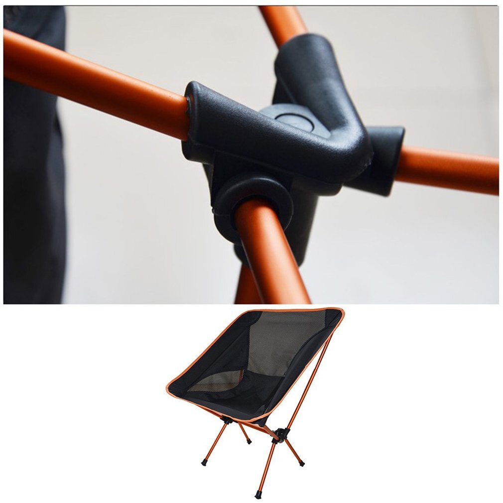 Travel Ultralight Folding Chair Superhard High Load Outdoor Camping Chair Portable Beach Hiking Picnic Seat Fishing Tools Chair