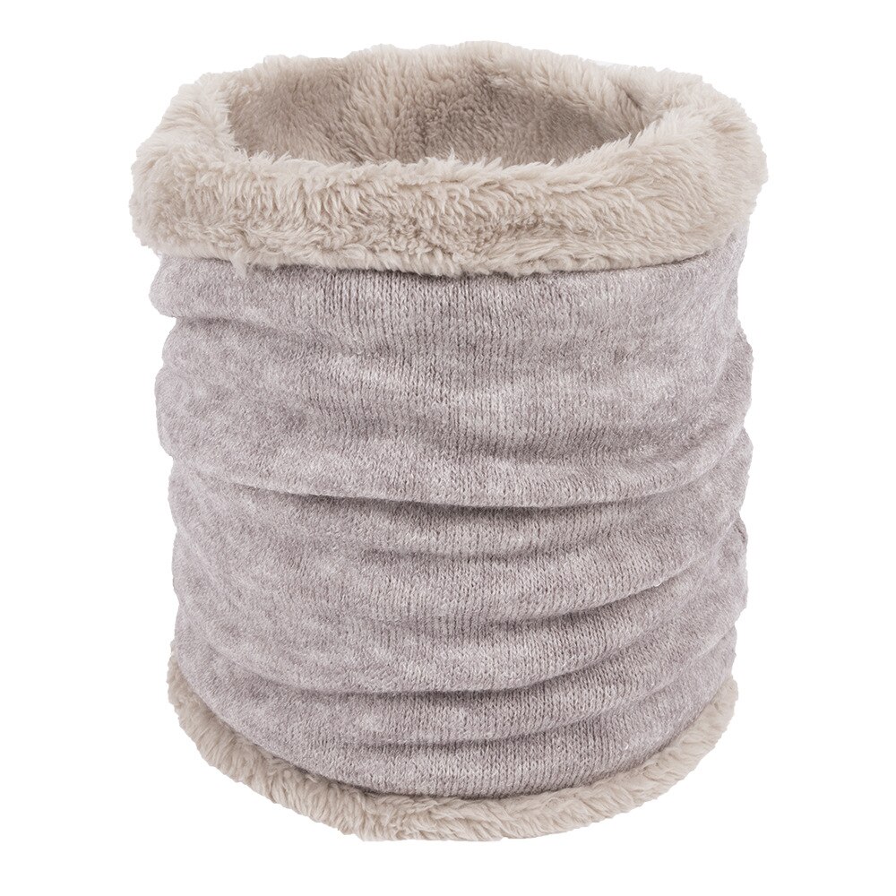 Mode Kinderen Winter Sjaal Dames Sjaals Warme Dikke Fluwelen Jongens En Meisjes Katoen O Ring Sjaal Man En Vrouwen hals Kraag