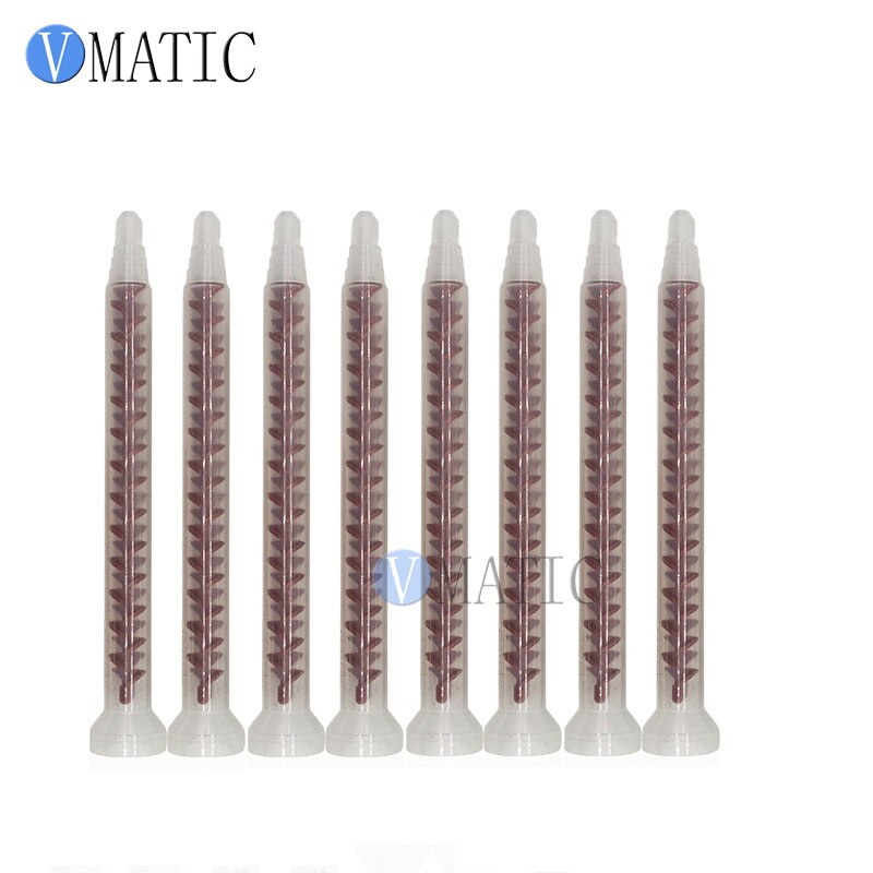 Resin Dynamic Mixer RM12-26 Mixing Nozzles For Duo Pack Epoxies Core POM Material