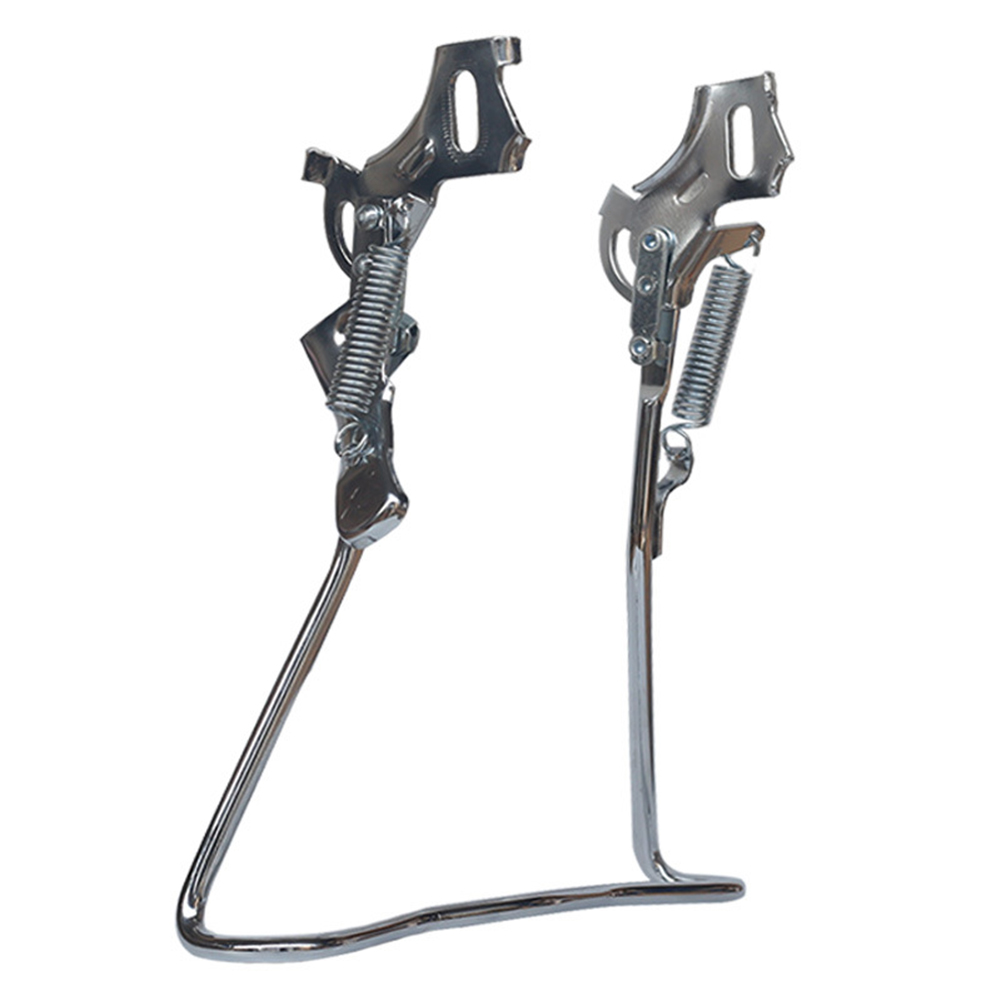 20 22 24 26in Bike Bicycle Stand Rear Kickstand Black Beach Bike Cruiser Double Leg Parking Rack Road Bicycle Accessories
