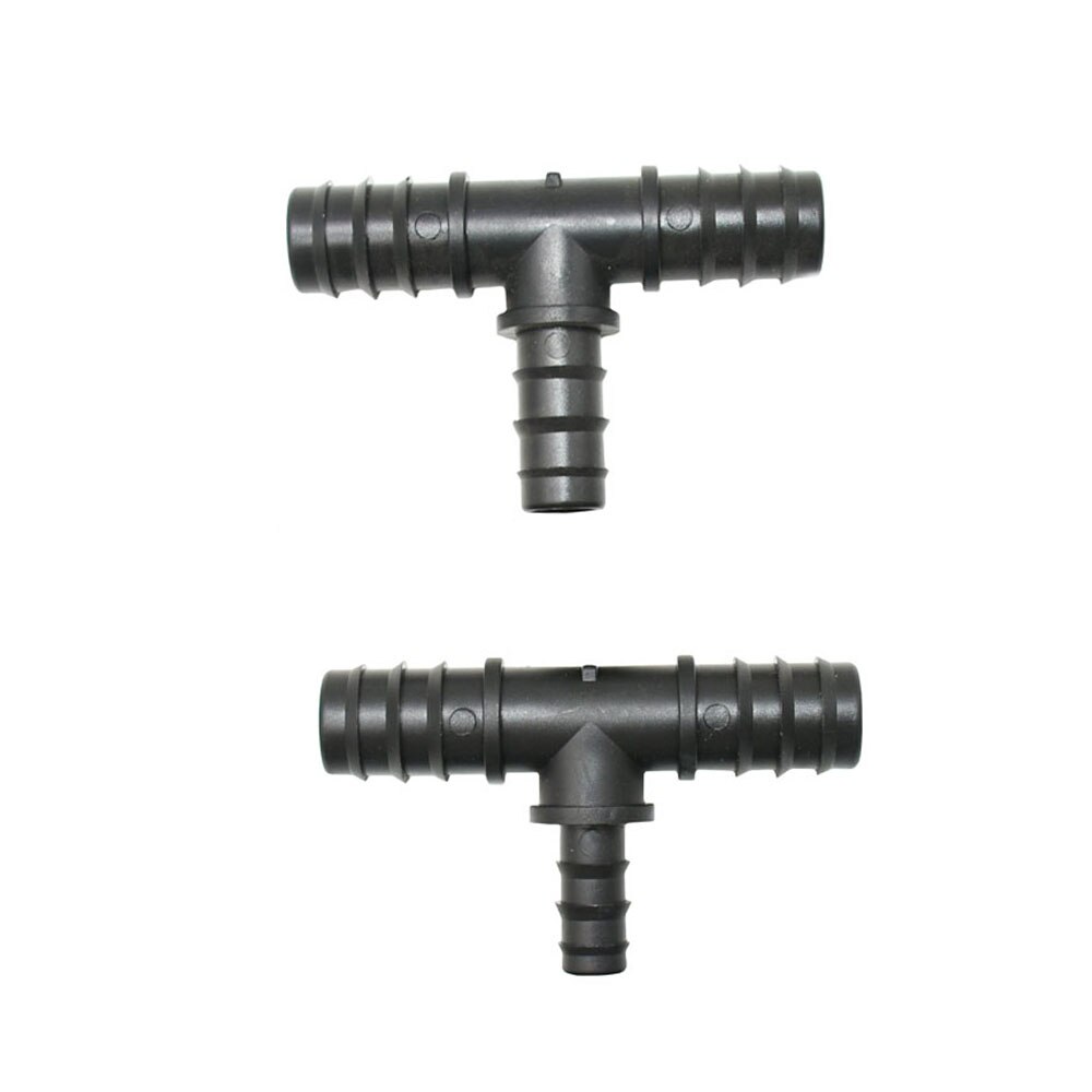 Puutarhan vesiletku 25mm/20mm/16mm pienentävä tee väkäliitin 3/4 1/2 letku vedenjakaja puutarhan kastelutarvikkeet 2 kpl