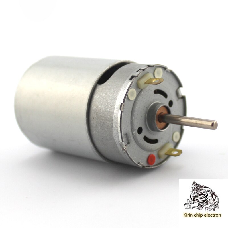 1pcs / lot dual output shaft 550 motor 12V micro DC motor high speed 3.175mm motor DIY electric drill large torque