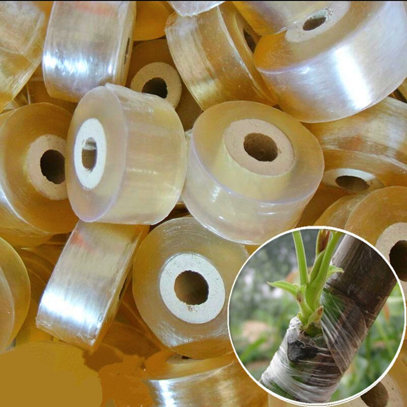 Zelfklevende Agrarische Fruit Boom Riem Enten Tape Plastic Transparante Stretch Film Enten Voor Fruit Boom Bandage