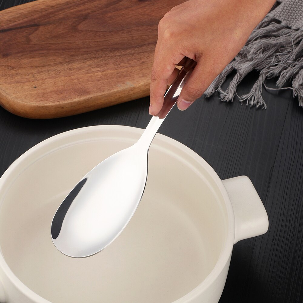 Juego de utensilios de cocina dorados, espátula de acero inoxidable para sopa, cucharón, colador de Metal, cuchara de arroz, pala para pastel,