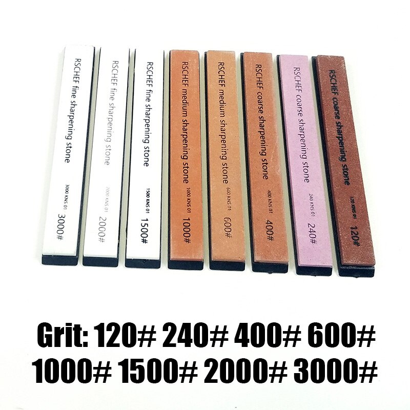 knife shapener kitchen sharpener 360 sharpener iron steel angle steel band stone sharpening stone: 8 stones B