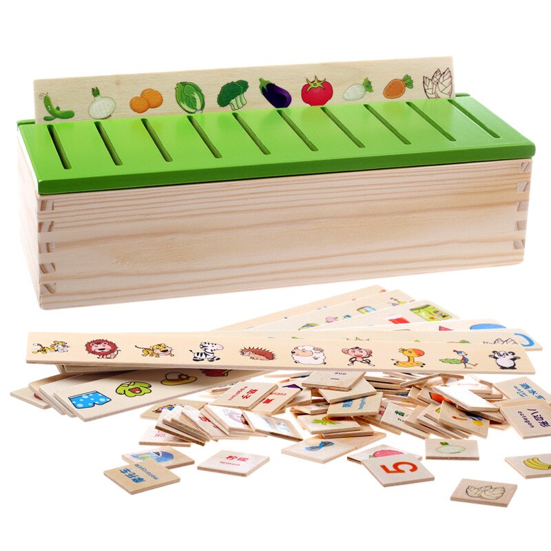Tidlig læring klasse læring form viden klassificering boks puslespil parring børn baby intelligens legetøj kognitive legetøj