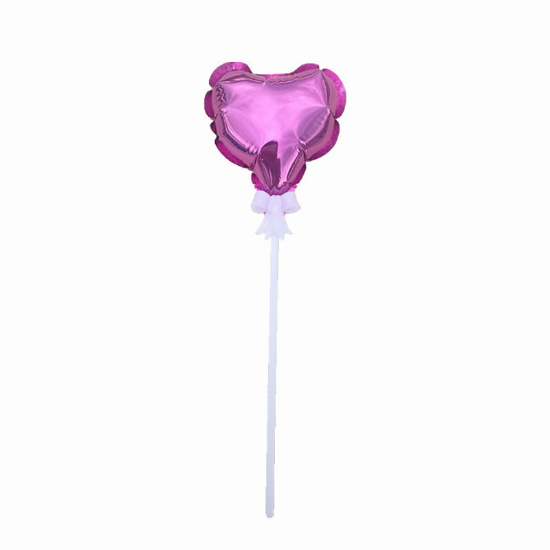 Mini ballon gonflable automatique 4 pouces 10Cm | Étoile à cinq points pour décoration de gâteau de fête, ballon de décoration de gâteau: 10