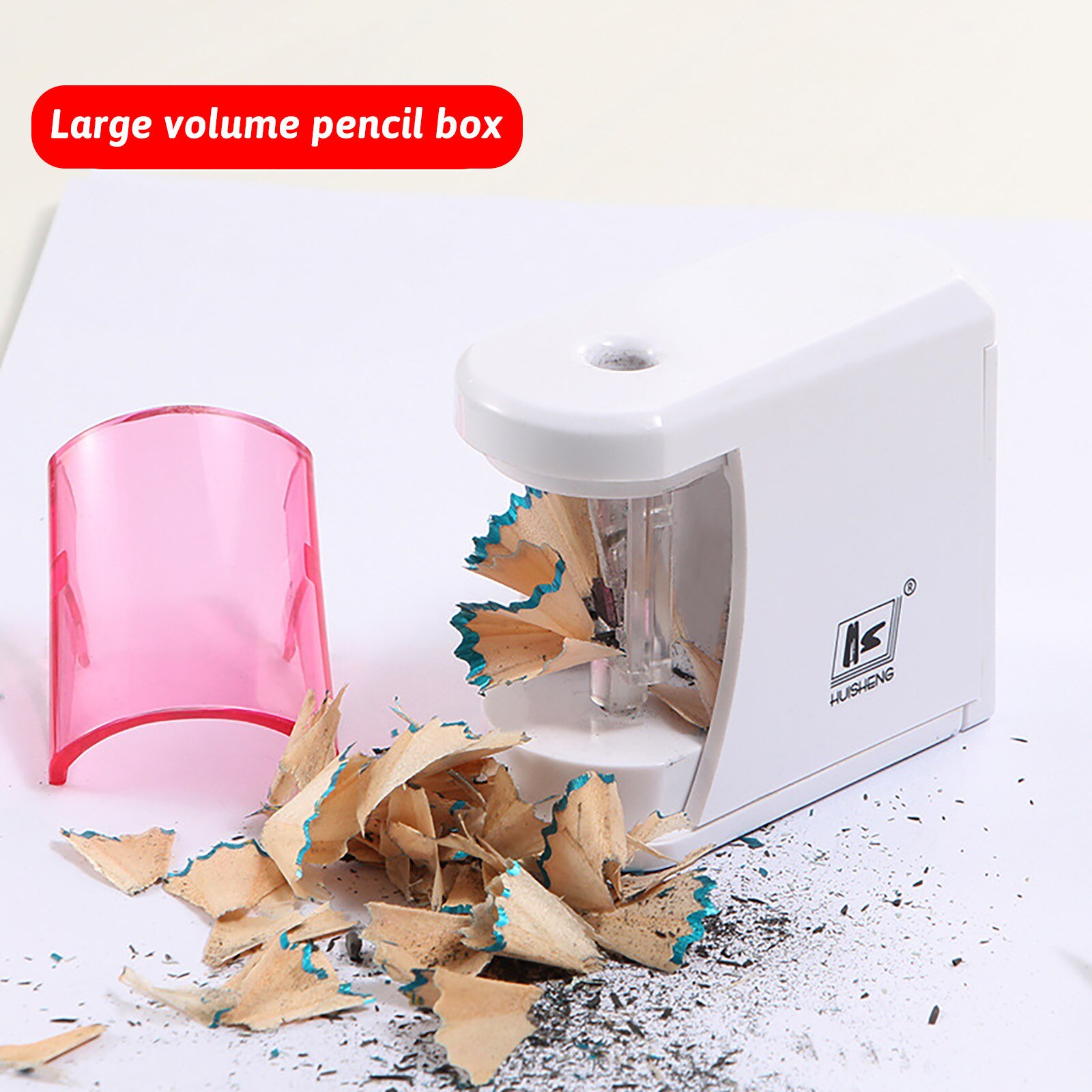 Automatic Pencil Sharpeners Electric Pencil Sharpener For Battery-powered Fast Sharpen Stationery Home Office Supplie#40