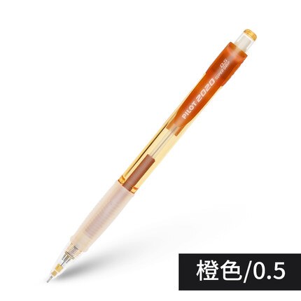 3 stk/parti pilot hfgp -20n- sl shaker super grip mekanisk blyant  - 0.5 mm: Orange