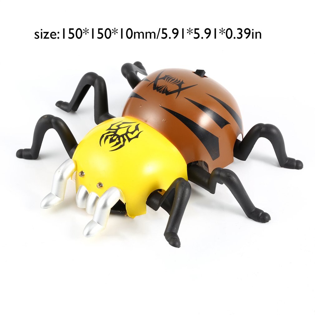 RC Toys RC Animals Novelty Gags Remote Control Spiders Crawling Insect Halloween Horror Practical Jokes