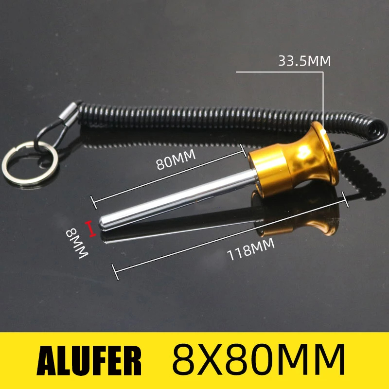 Magnetische bout Gym krachtapparatuur Gewichtsplaat Aanpassing Riemlijn Magnetische plug Pin Hoofd Fitnessapparatuur Accessoires