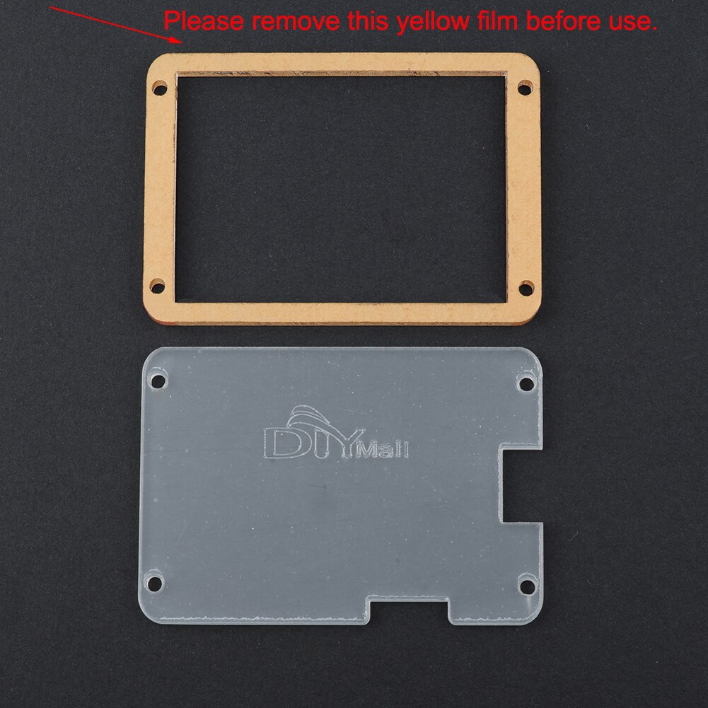 Nextion 2.8 inch USART HMI LCD Touch Display Screen Module NX3224T028 +Transparent Clear Case for Arduino Raspberry Pi