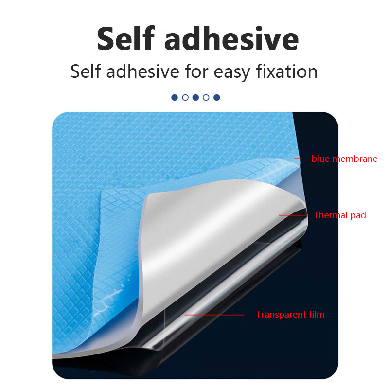 Thermal pad 21W/mK 100x100mm Thermal conductivity CPU Heatsink Cooling Conductive Silicone Pad Thermal Pads