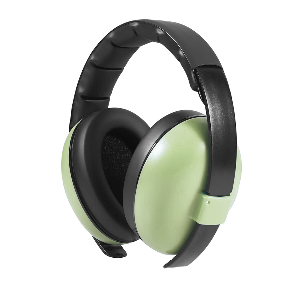 Protection auditive pour bébé, cache-oreilles passifs, casque d'écoute de sécurité, réduction du bruit, protège-oreilles pour enfants à l'autisme: WHITE