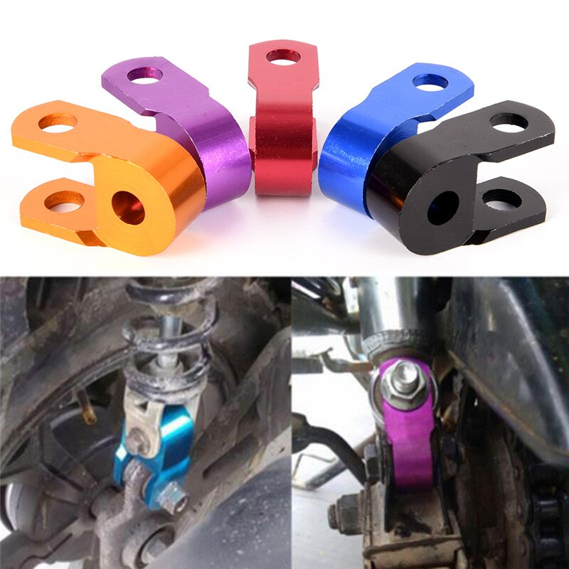 2 st aluminiumlegerad motorcykel motorcykel smutscykel stötdämpare höjdförlängare jack up stigare
