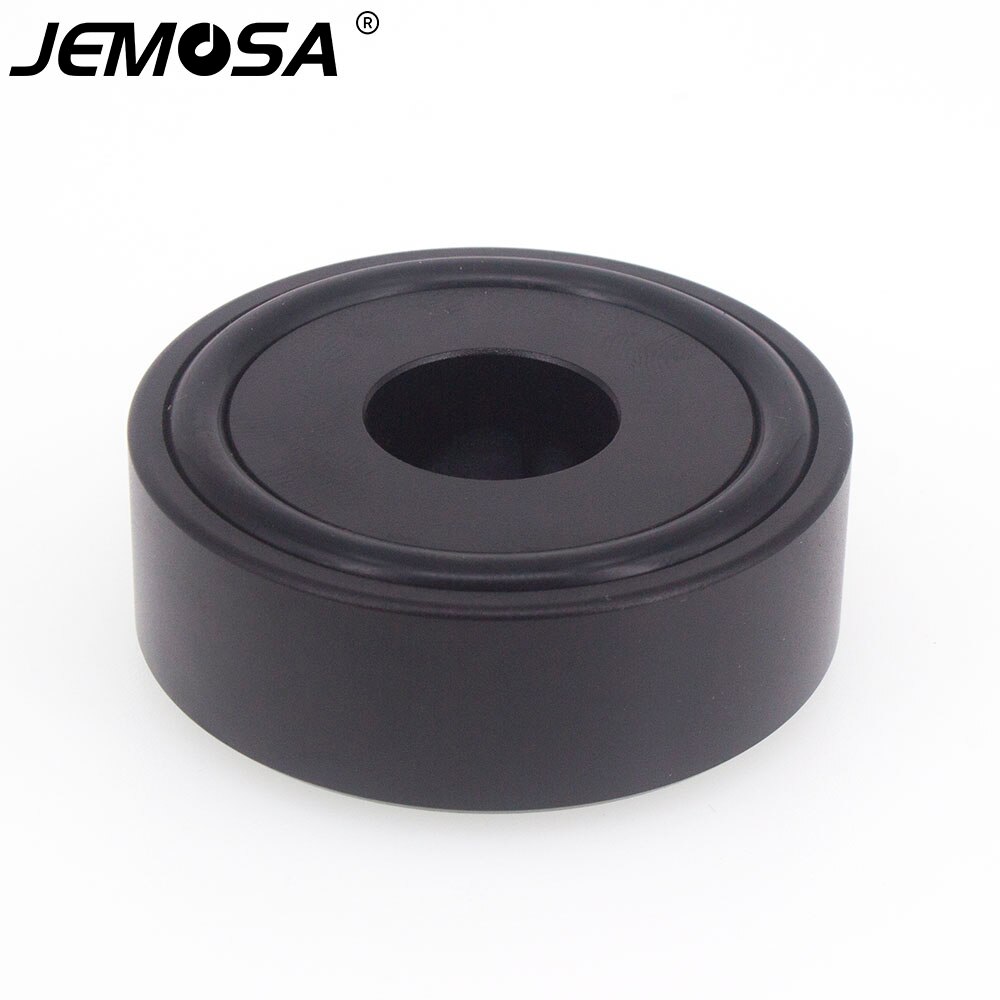 58*22mm Aluminum Amplifier Feet Shock Absorber HIFI Amplifier Rubber Feet Turntable Feet Audio Speaker Isolation Feet Pad: Black 58x22 1PC