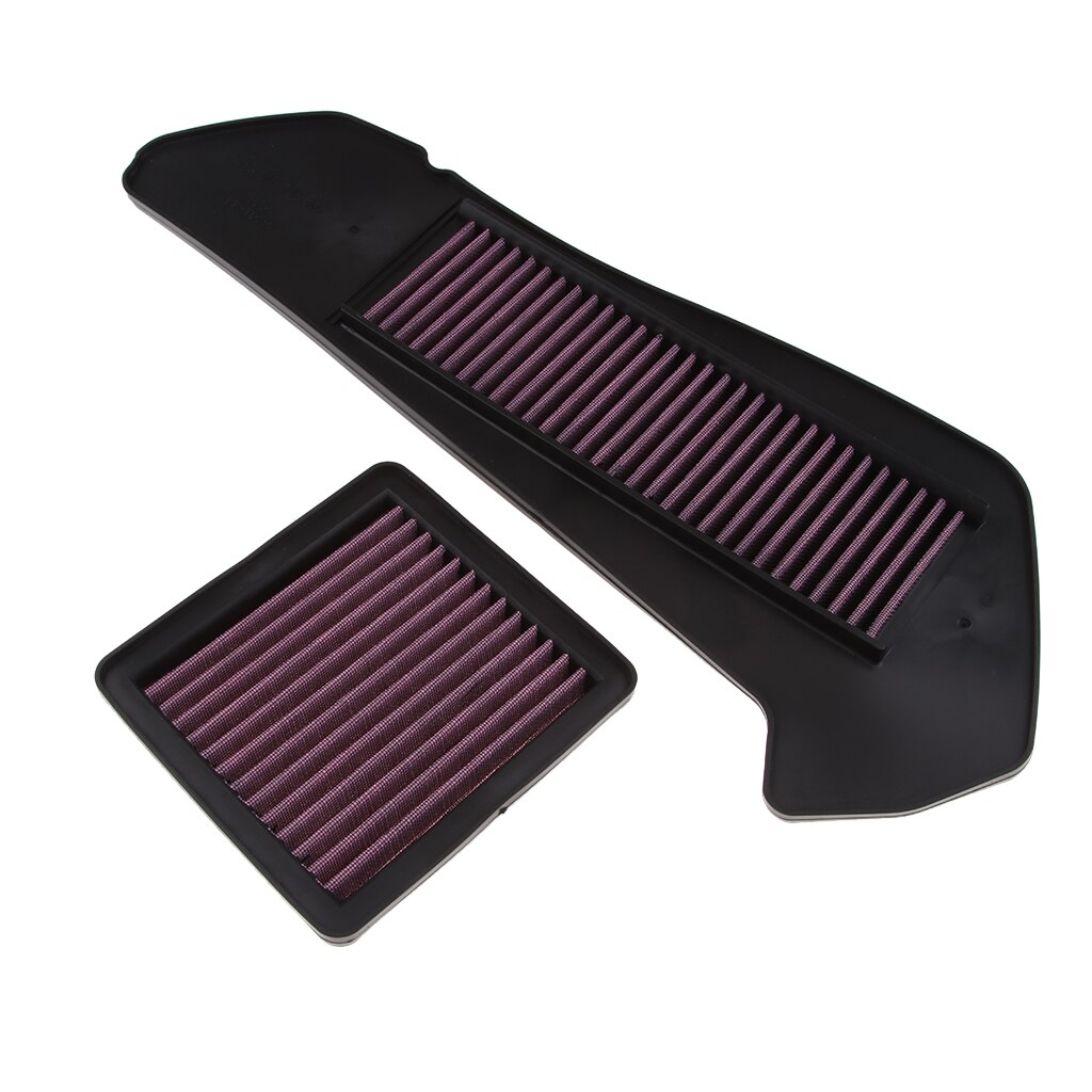 2 stk motorsykkel luftinntaksfilterrenser til yamaha xmax 250 300 x max 300
