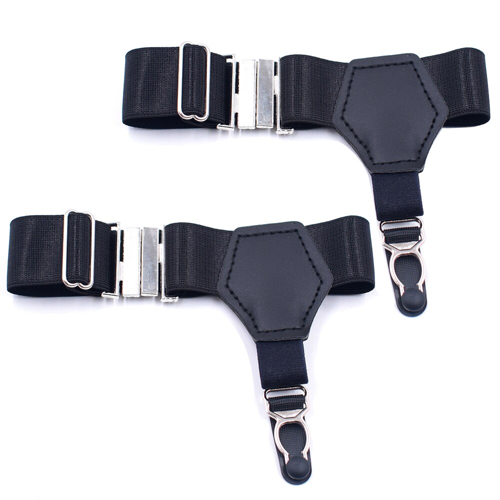 2pcs Black Sock Garters Women Girls Japanese Style JK Uniform Dress Adjustable Elastic Thigh High Sock Suspenders Holders Belt: Style F