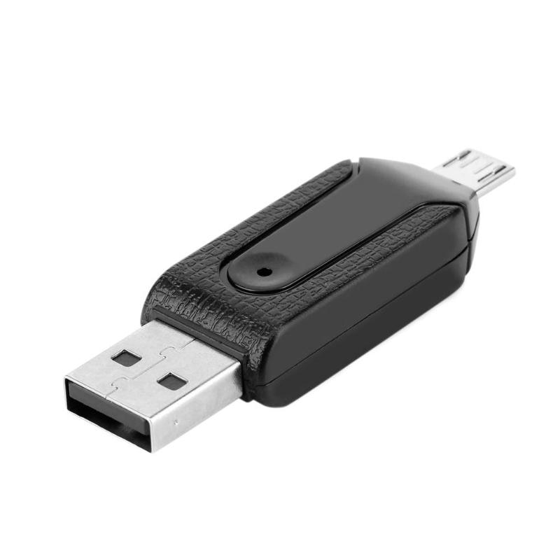 Mini USB 2.0 Micro USB Card Reader für Micro SD Karte TF Karte Adapter Stecker Spielen Bunte Wählen für Laptop PC für Huawei Andriod