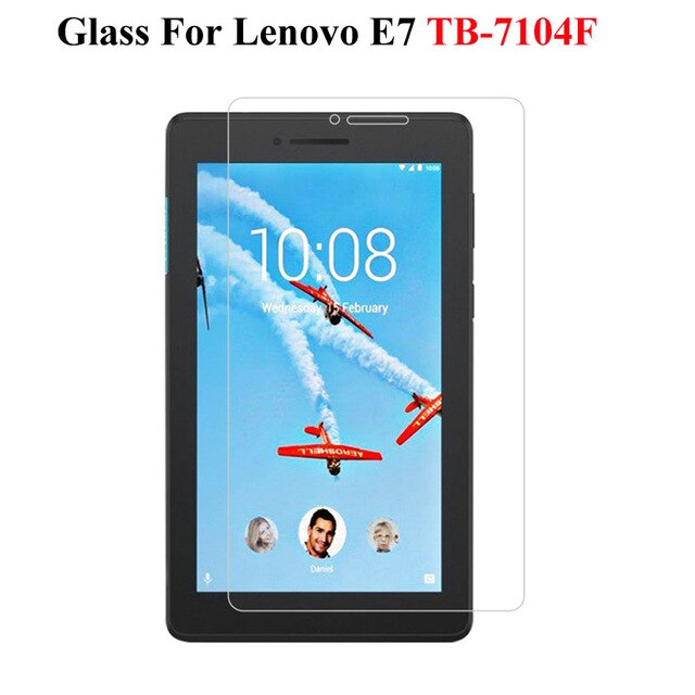 Hærdet glas til lenovo tab  m7 m8 m10 p10 skærmfilm til lenovo tab  e7 e8 e10 7.0 8.0 10.0 glasfilm: Lenovo  e7