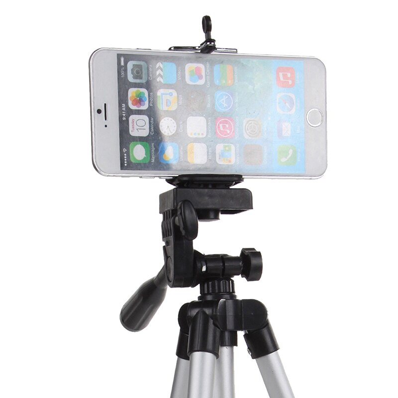 Aluminum Telescopic Camera Tripod Stand Holder For Digital Camera Camcorder Tripod For iPhone Samsung Smart Phone