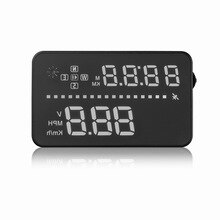 A3 GPS HUD heads-up display universal digital displaying instrument temperature speed oil meter display speeding alert alarm