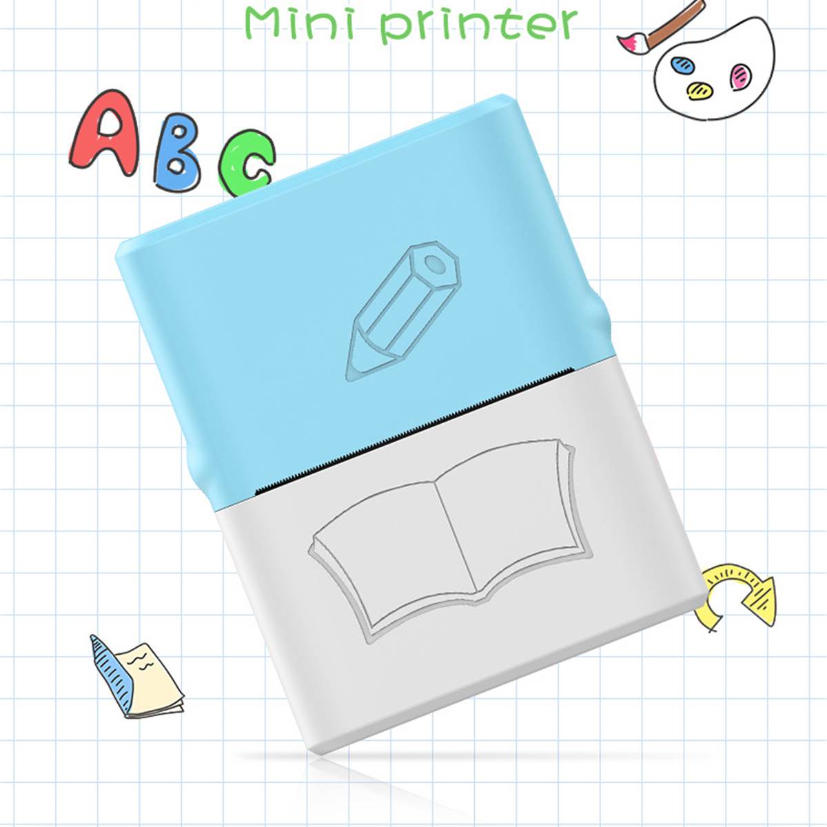 Portable Printer Thermal Sticker Pocket Label Small Printer Handheld bluetooth Wireless Mobile Phone Picture Printer