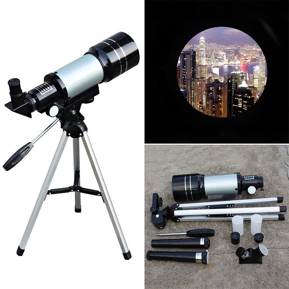 F30070M Night View Portable Refraction Space Astronomical External 150X Camping Telescope With Tripod HD Optical Monocular