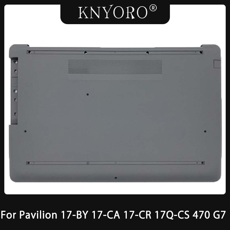 Original Gaming Laptop Bottom Base Bottom Case Cover For HP Pavilion 17-BY 17-CA 17-CR 470 G7 Repair Parts Gray/Silver/Black