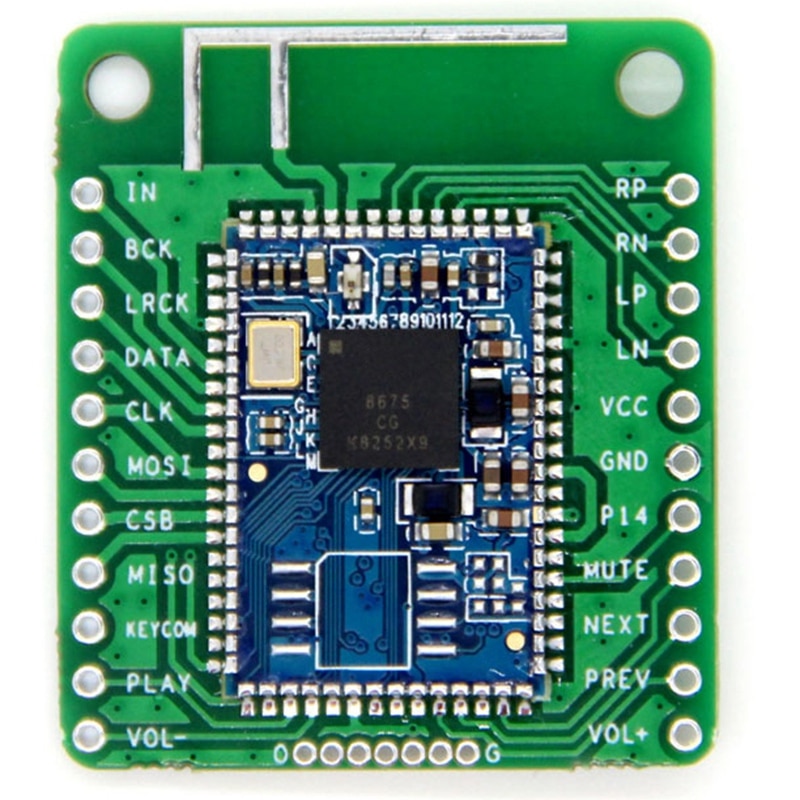 CSR8675 Bluetooth V5.0 Low Power Bluetooth o Module APTX-HD Lossless Compression Analog Output: Default Title