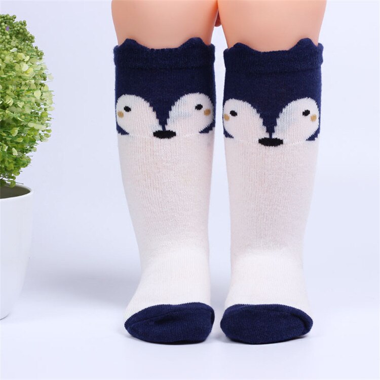 Baby Kniebeschermers Meisje Beenwarmers Pasgeboren Baby Meisjes Cartoon Katoenen Sokken Meisje Unisex Sokken Voor Jongens Baby Accessoires sokken: White Fox / 0 to 1 year