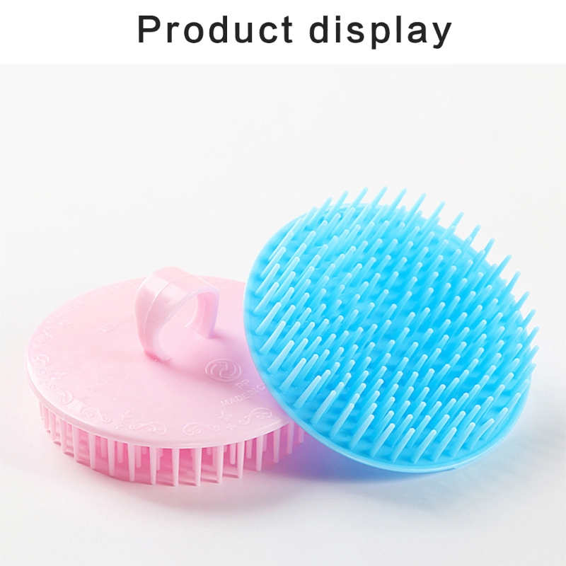 Bristle Hair Scalp Massager Shampoo Brush Wet Dry Manual Head Massage Comb Scrubber Exfoliate Remove Dandruff Au11 21