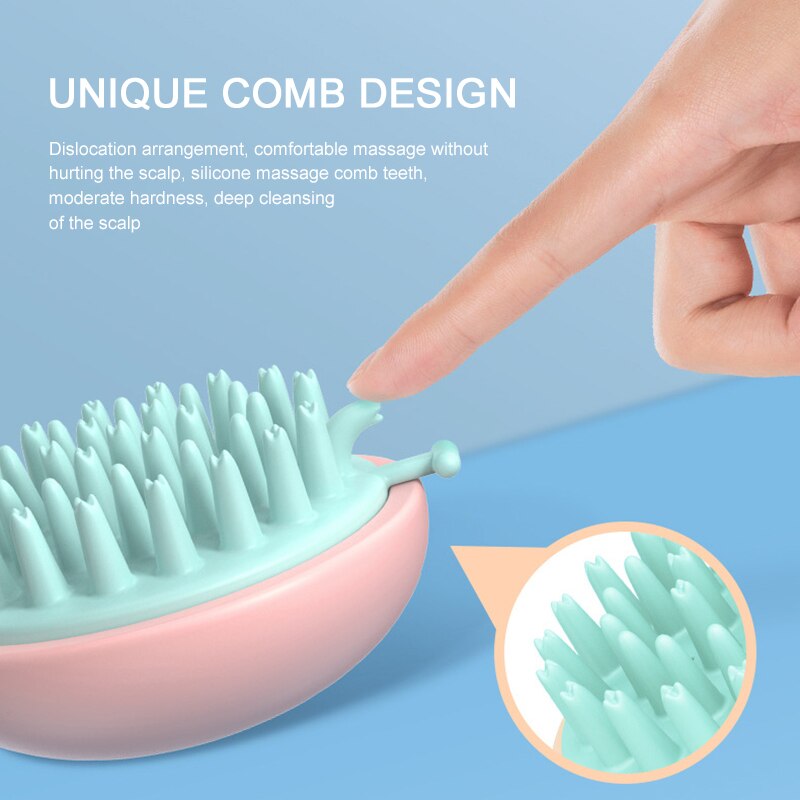 Brosse de douche en Silicone mignon peigne doux pour le corps épurateur de bain à main brosse de nettoyage de douche de Massage Spa avec shampooing douche Massage