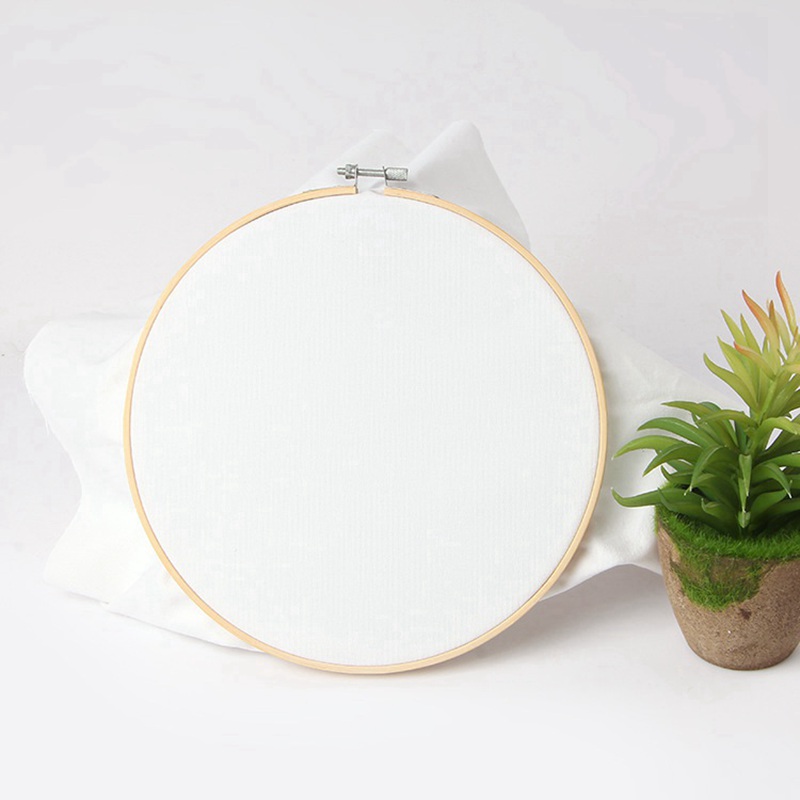 10-40cm mini wood embroidery cross stitch Bamboo hoop for kit ring embroidery hoop frame large sewing tools accessories decor