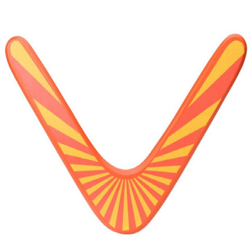 Rückblick V Geformt Boomerang Holz Werfen und Fangen Fliegen Rabatt freundlicher Spielzeug draussen-Spiel Ich bin Freien Sport Spielzeug Interaktive Requisiten