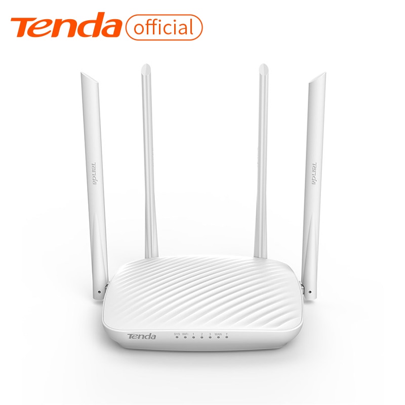 Tenda F9 600Mbps Wireless WiFi Router Wi-Fi Repeater,Multi Language Firmware,Router/WISP/Repeater/AP Mode,1WAN+3LAN RJ45 Ports