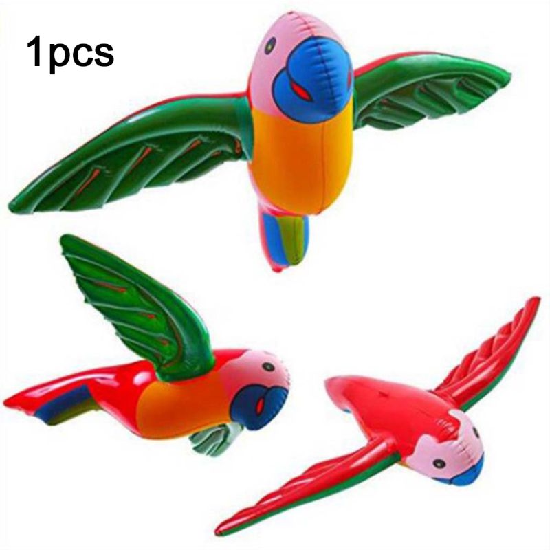 Inflatable Extraterrestrial Parrot Shark Children Outdoor Toy Halloween Props toys: B