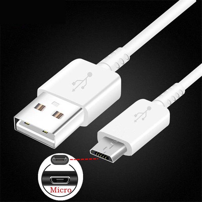 Oppo A52 A72 A9 2020 F17 Realme 3i 5 6 X2 Pro C3 caricabatterie per telefono 5V 2A adattatore e cavo Micro USB di tipo C per Huawei Y8p Honor 9s 20: 1M Micro Cable