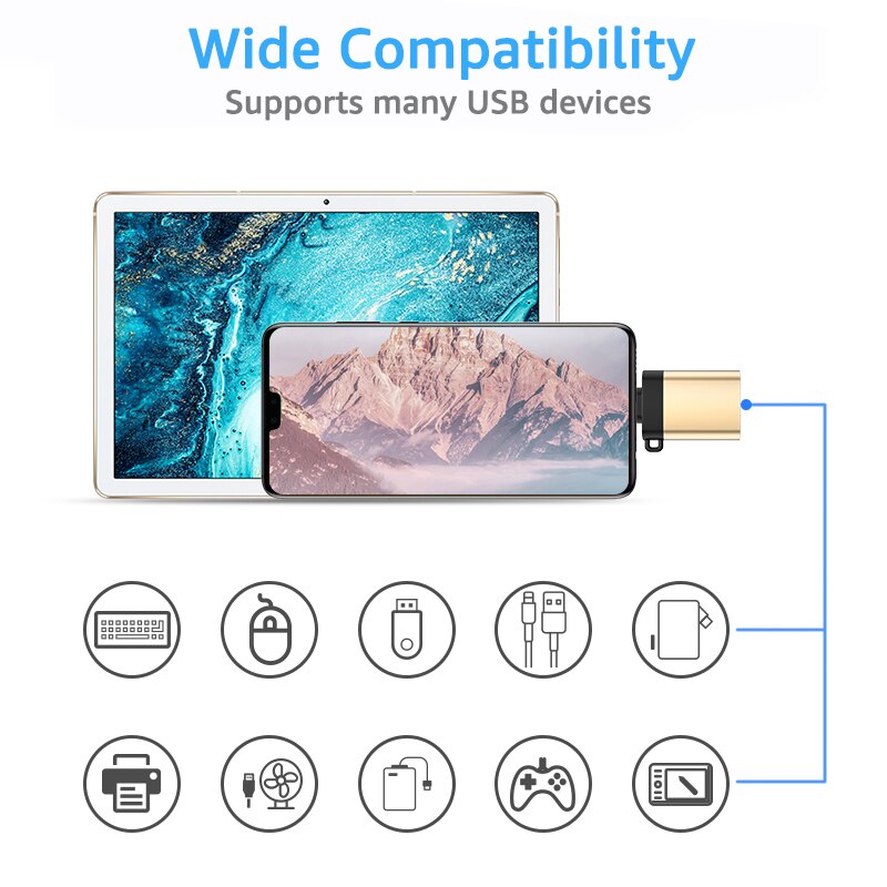 Micro Usb 3.0 Otg Adapter Voor Samsung Tablet Android Telefoon Micro Usb Connector Voor Xiaomi Redmi Huawei Otg Micro Usb converter